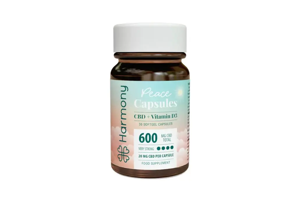 HARMONY - Capsules CBD+Vitamine D3