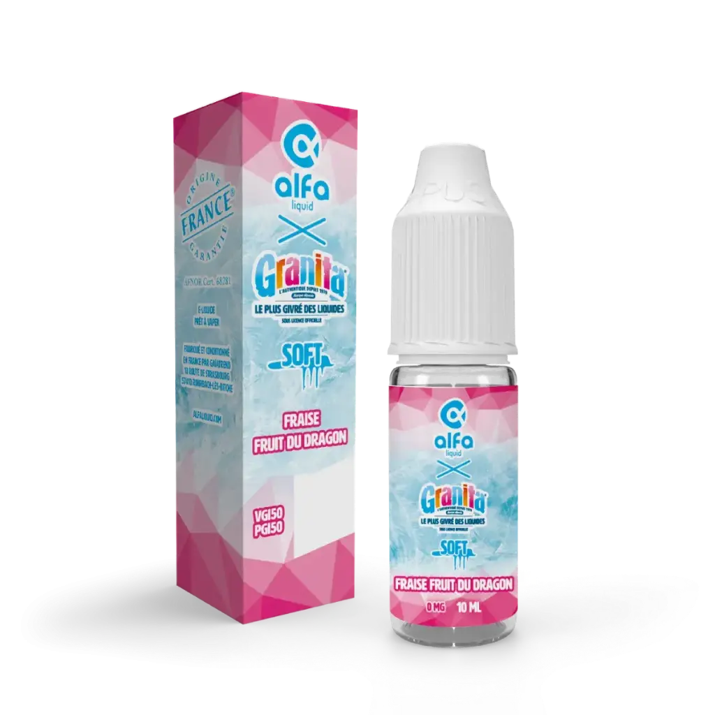 Granita Soft - FRAISE FRUIT DU DRAGON