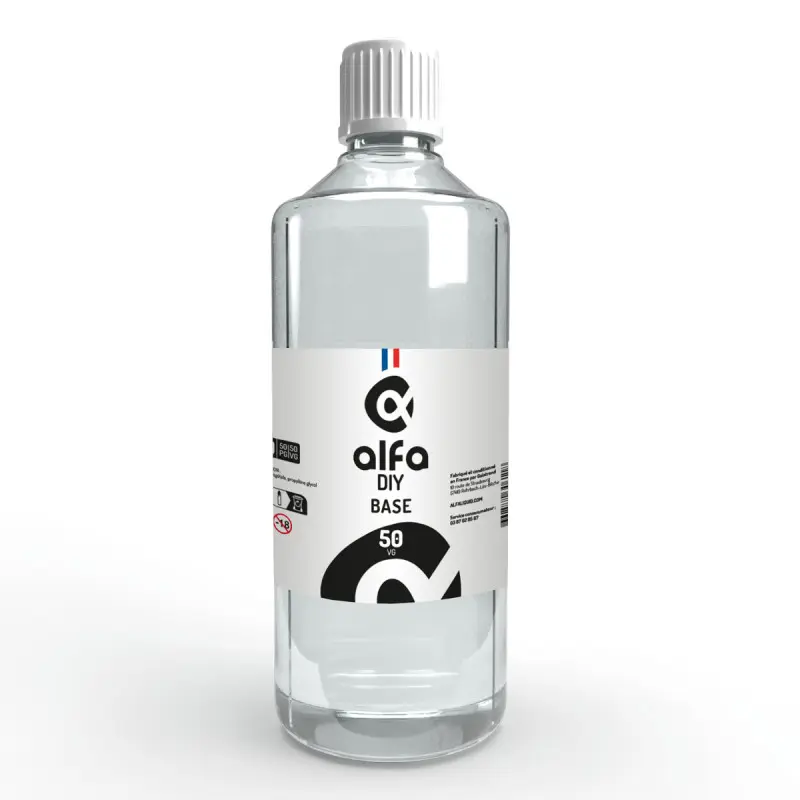 Base Diy Alfa 1 Litre 50/50 - 0mg