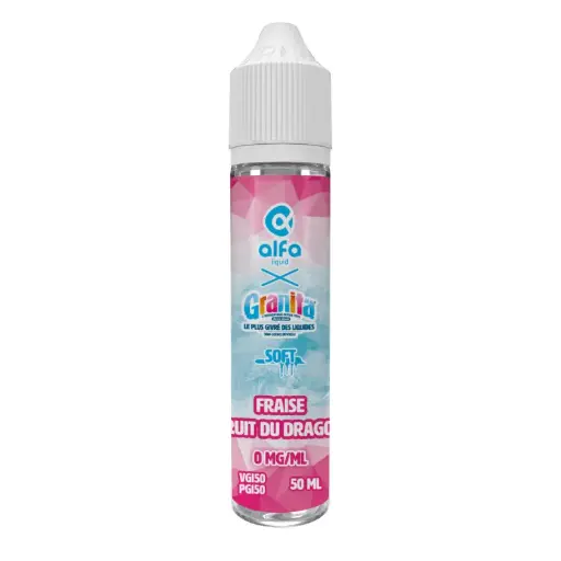 [50ml] Alfa Granita Soft | Fraise Fruit du Dragon