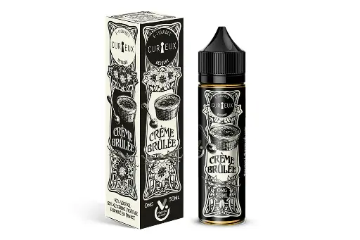 [50ml] Curieux - Crème Brûlée