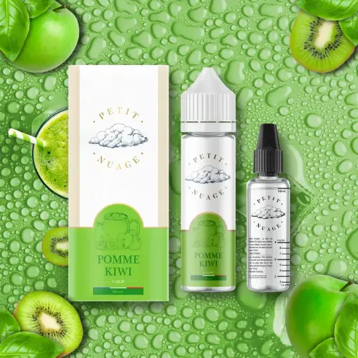 [60ml] Petit Nuage Pomme Kiwi