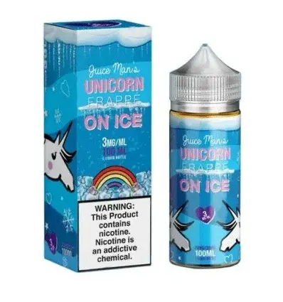 Juice-Man's Unicorn Frappé On Ice