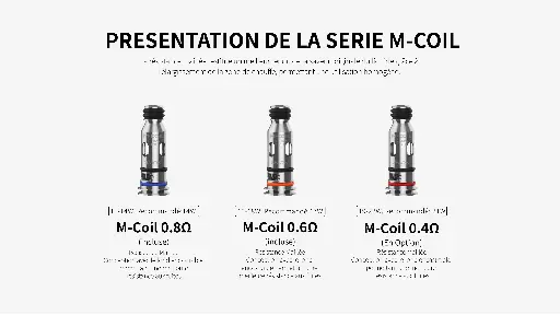 [Coil] Résistance M-coil Tech247